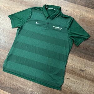 Nike Dri Fit UNC Charlotte 49ers Basketball‎ Polo Size XL
